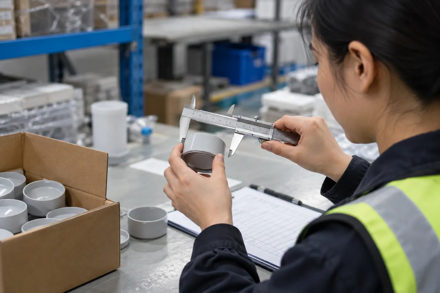 Qualitätsprüfung und FBA-Vorbereitung für Amazon