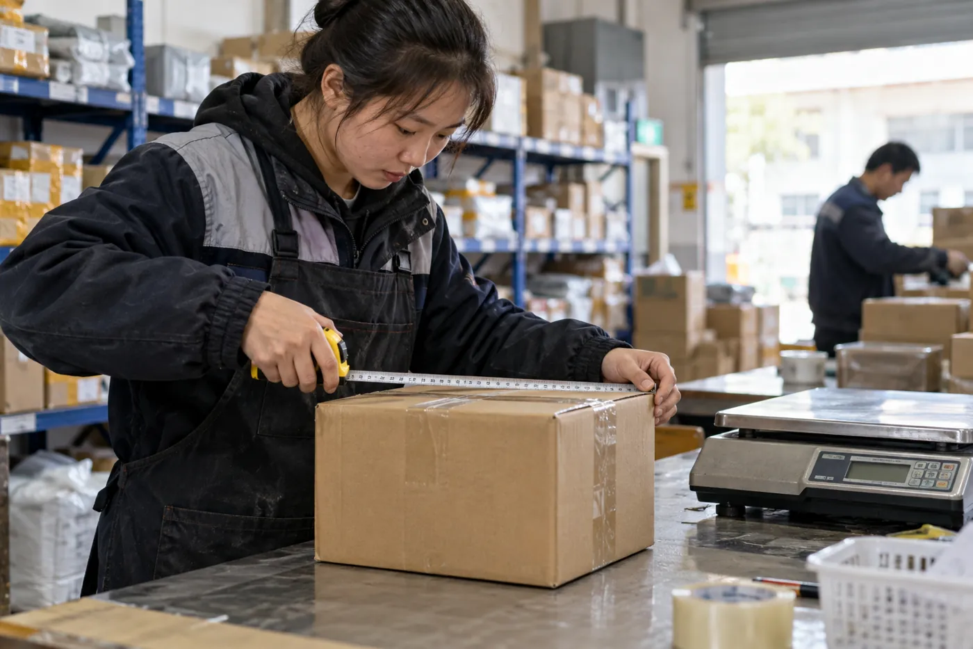 Volumengewicht von Paketen: Den gepackten Karton messen, bevor Angebote verglichen werden