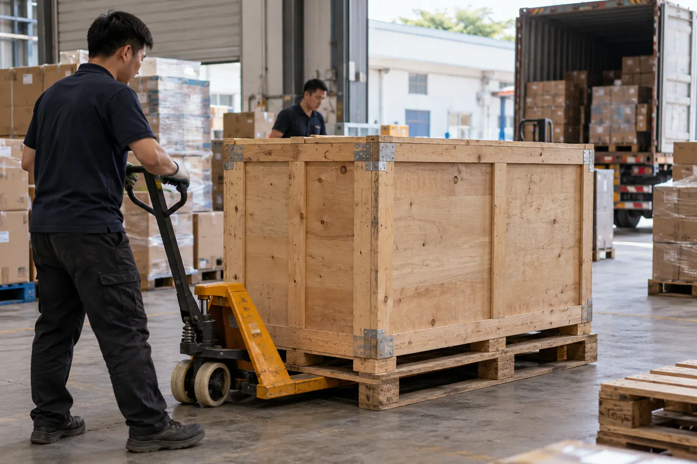 Wooden Crates and Pallets Need a Destination Packaging Review